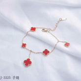 Stainless Steel Bracelet-05 (Maroon)